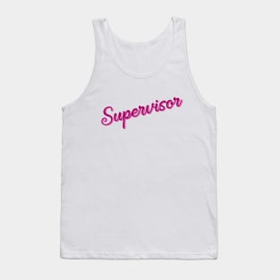 Supervisor Tank Top